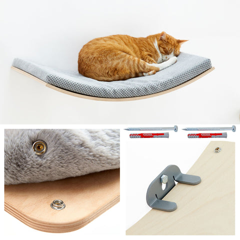 Scandic II Cat Shelf - Cosy and Dozy