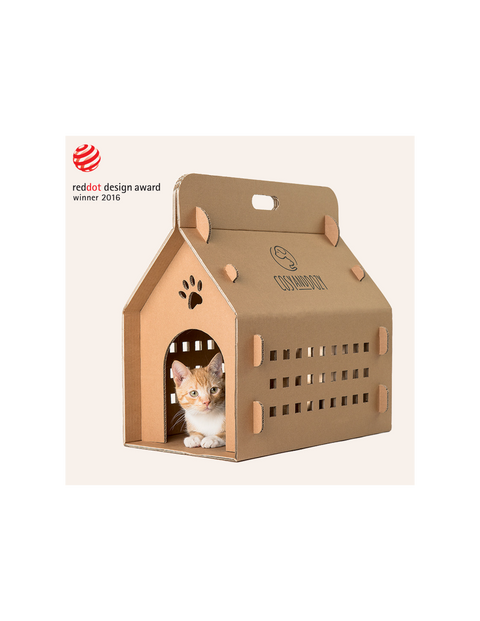 Card Board Cat House Chill Box